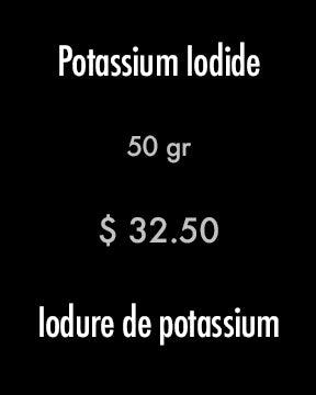 Iodure de potassium