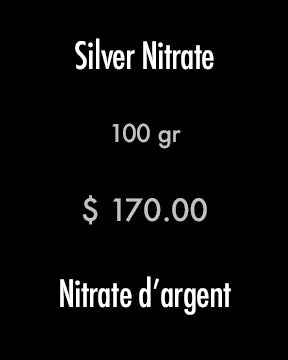 Nitrate d'argent